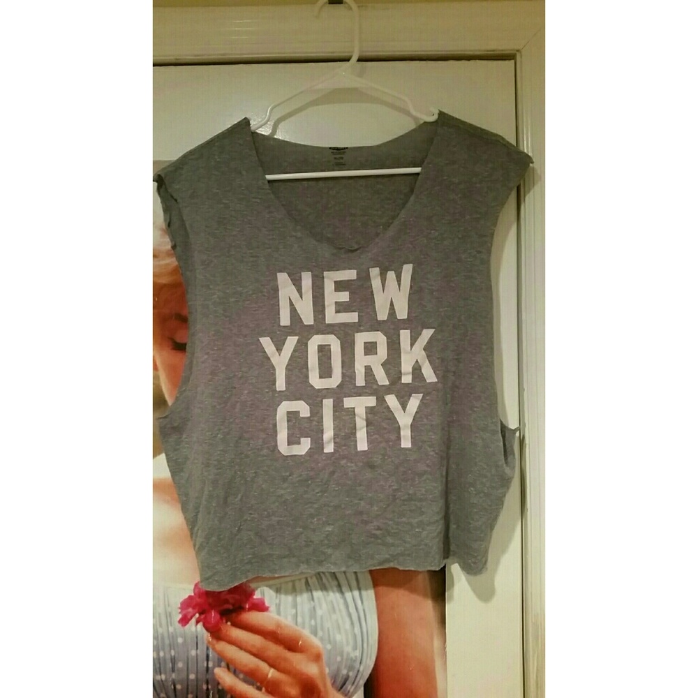Muscle Tee Crop Top